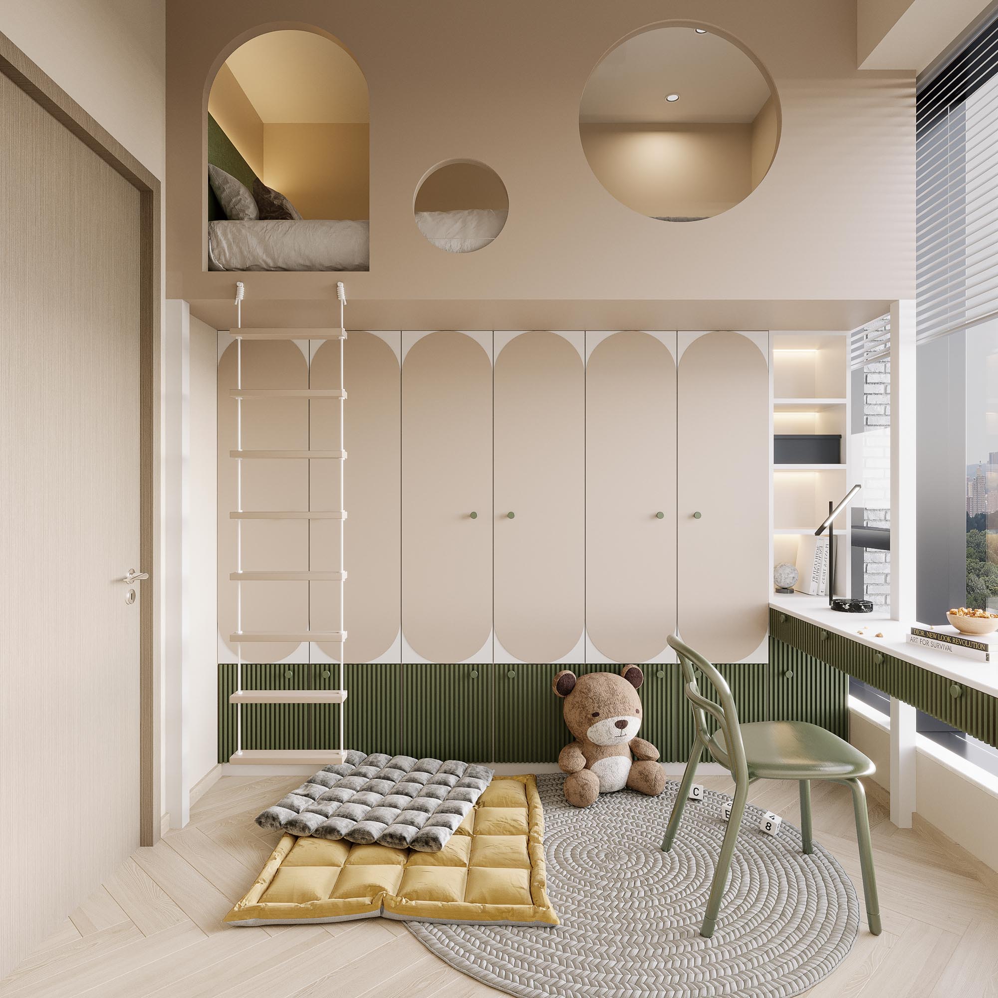 兒童房設計-室內設計風格選擇 - Taste Interior Design
