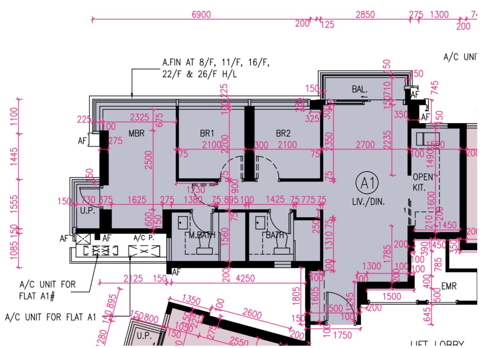 屯門 NovoLand701 -室內設計 装修 傢俬訂造 - Taste Interior Design